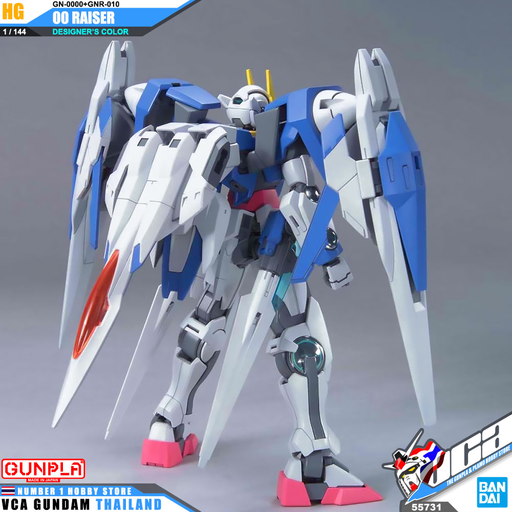 HG GN-0000+GNR-010 00 RAISER DESIGNER COLOR VERSION ดับเบิล โอ ไรเซอร์