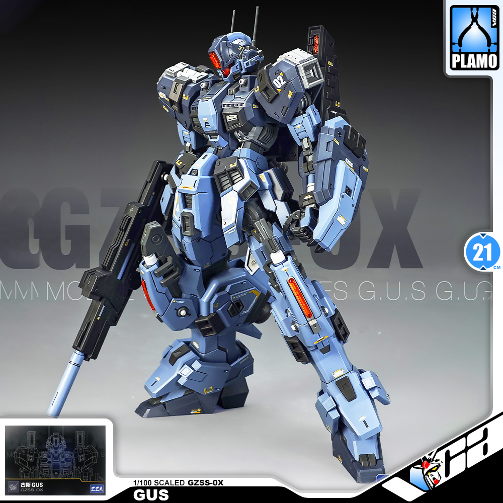 ZZA Studio GZSS-0X Gus 古斯 1/100 Master Grade MG GM Action Figure Toy Kit VCA Gundam Thailand
