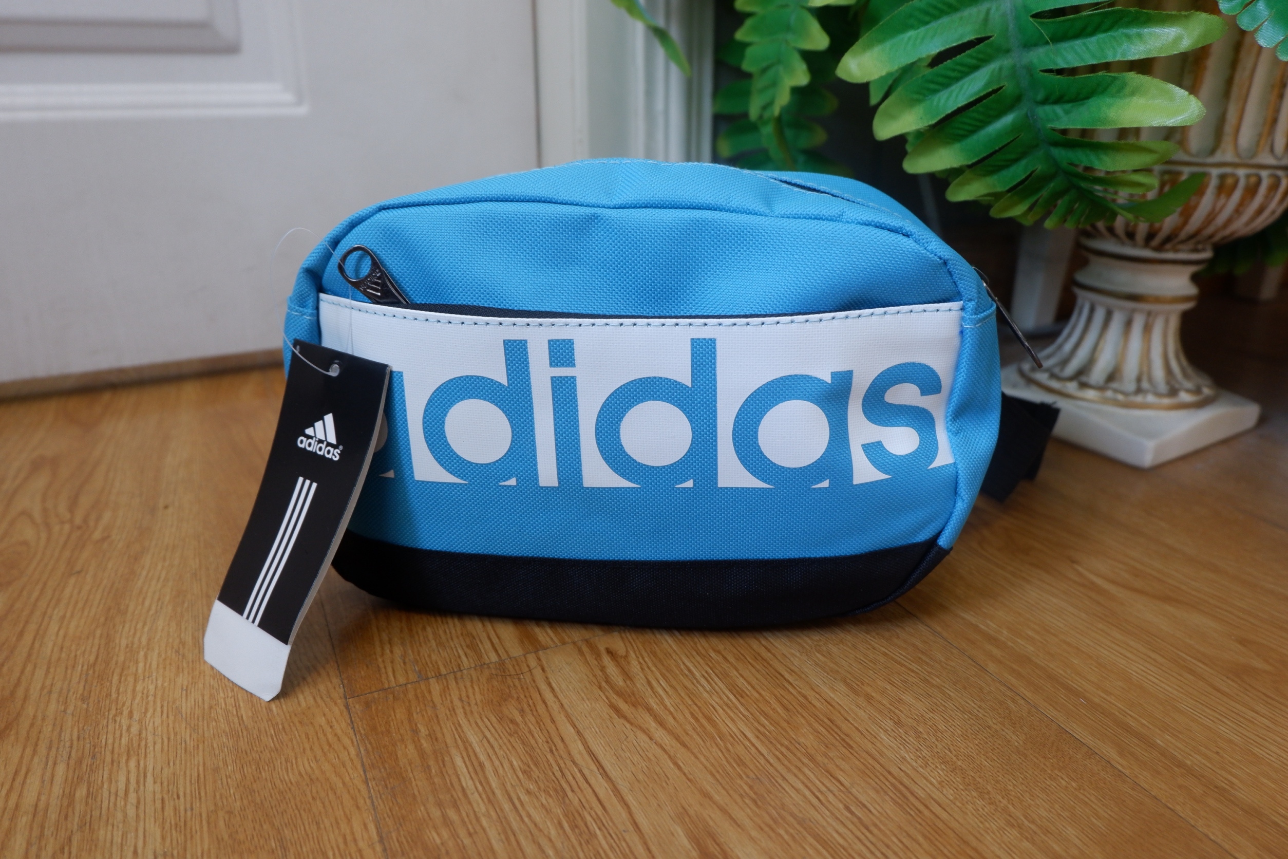 ADIDAS CROSSBODY SHOULDER SPORT BAG สีฟ้า