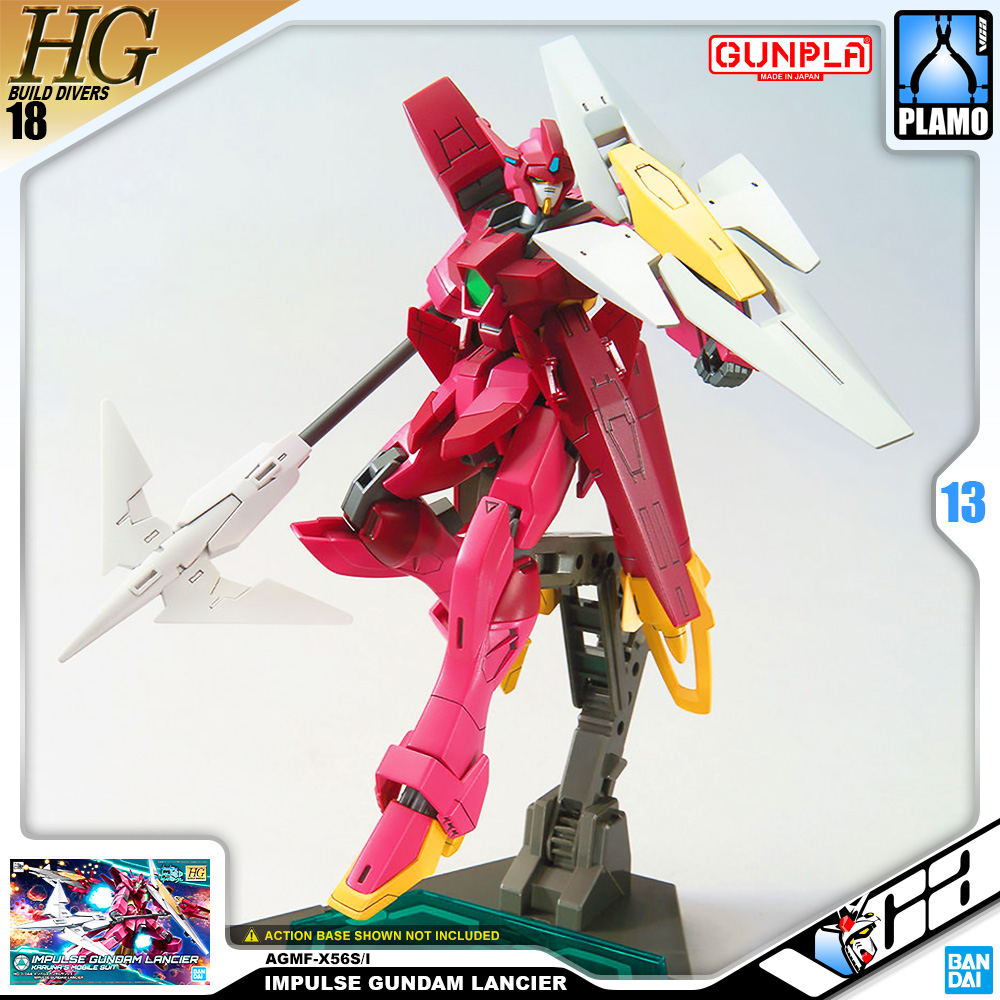 Bandai Gunpla High Grade Build Divers HG AGMF-X56S/I IMPULSE GUNDAM LANCIER