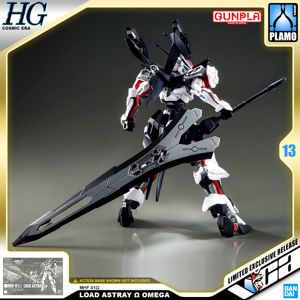 ⭐️ BANDAI GUNPLA HIGH GRADE COSMIC ERA HG 1/144 MHF-01 LOAD ASTRAY OMEGA Ω ประกอบ หุ่นยนต์ โมเดล กันดั้ม กันพลา ของเล่น VCA GUNDAM