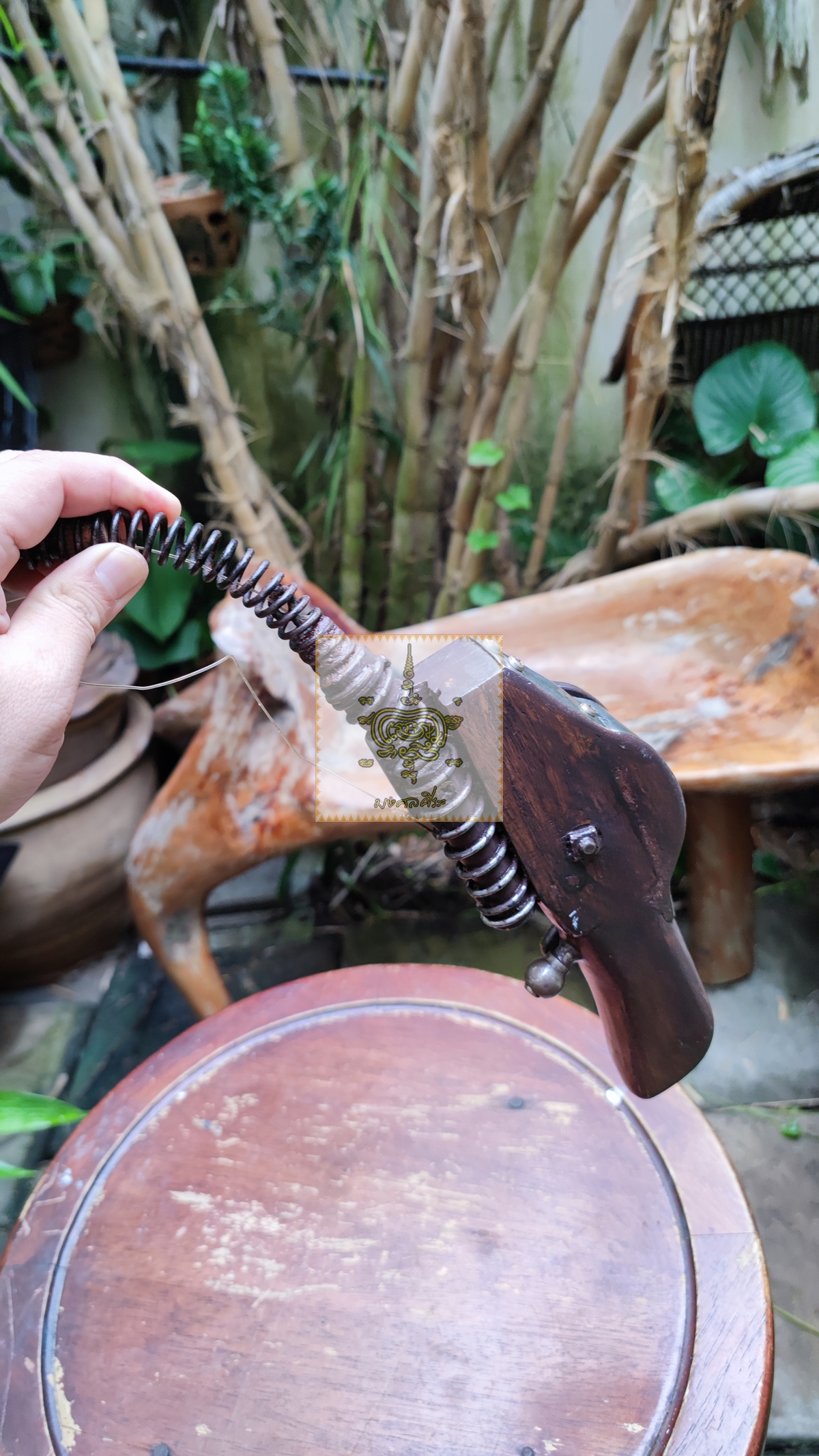 เบ็ด งานไม้ทำมือ