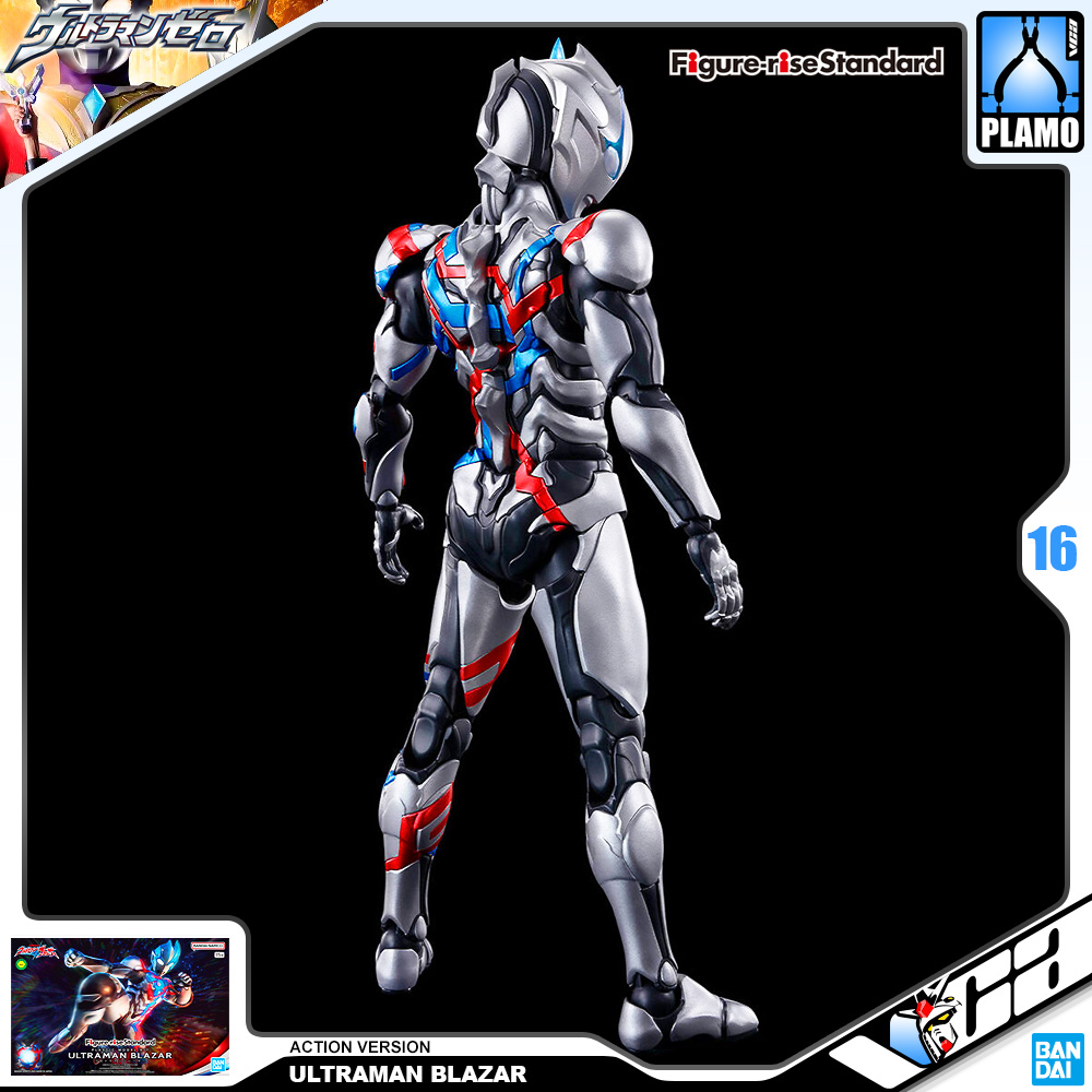 Bandai Figure Rise Standard Ultraman Blazar Plastic Model Kit Toy VCA Gundam Thailand