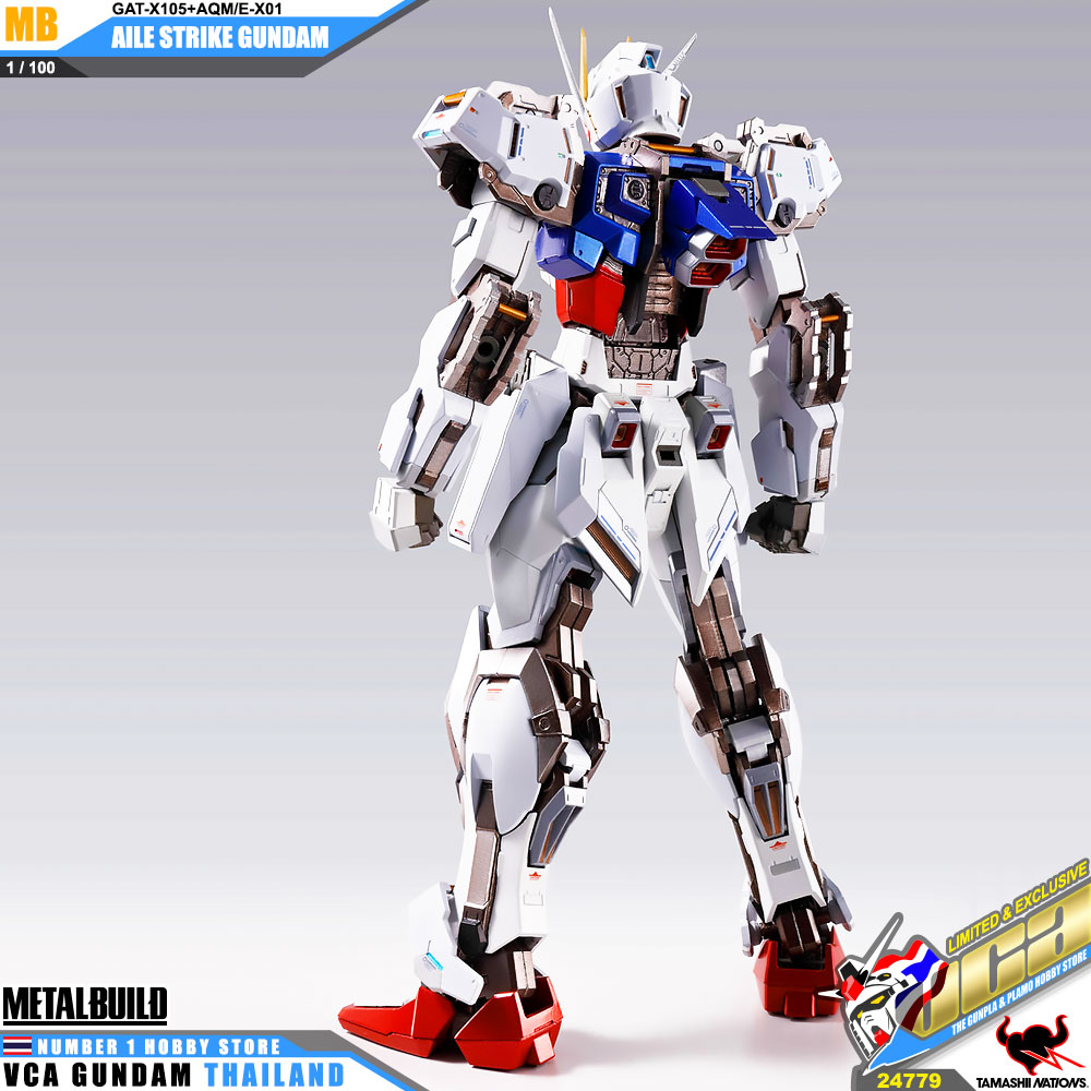 BANDAI TAMASHII NATIONS METAL BUILD AILE STRIKE GUNDAM กันดั้ม ฟิกเกอร์ VCA GUNDAM