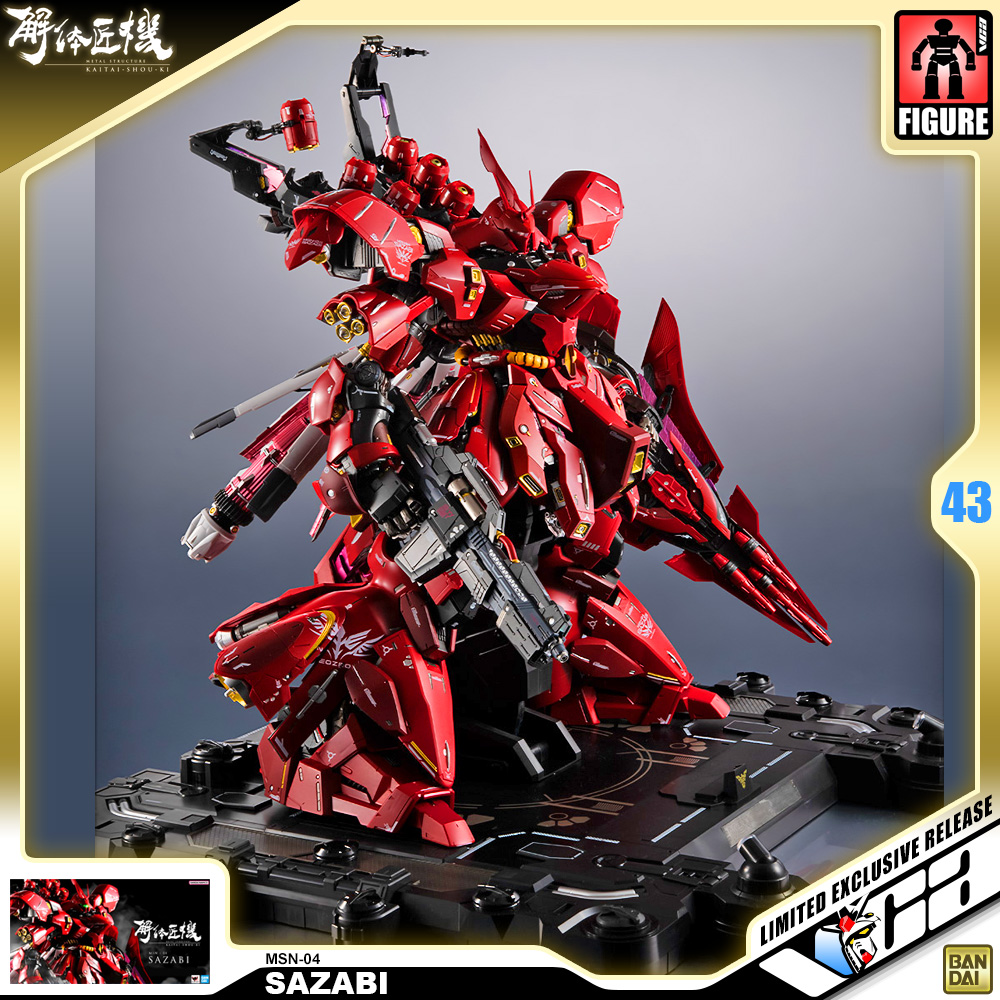 Bandai METAL STRUCTURE MSN-04 SAZABI