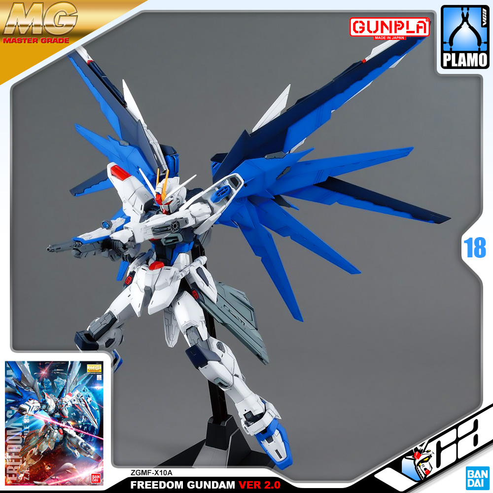 Bandai Gunpla Master Grade MG ZGMF-X10A FREEDOM GUNDAM VERSION 2.0
