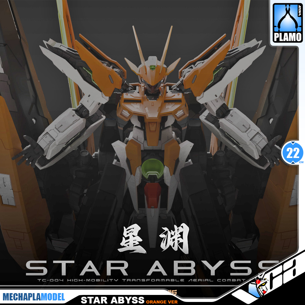 Iron Toys 铁创模型 Star Abyss 星渊 Harute Orange Ver Metal Build Structure Action Figure Model Toy Kit VCA Gundam Thailand