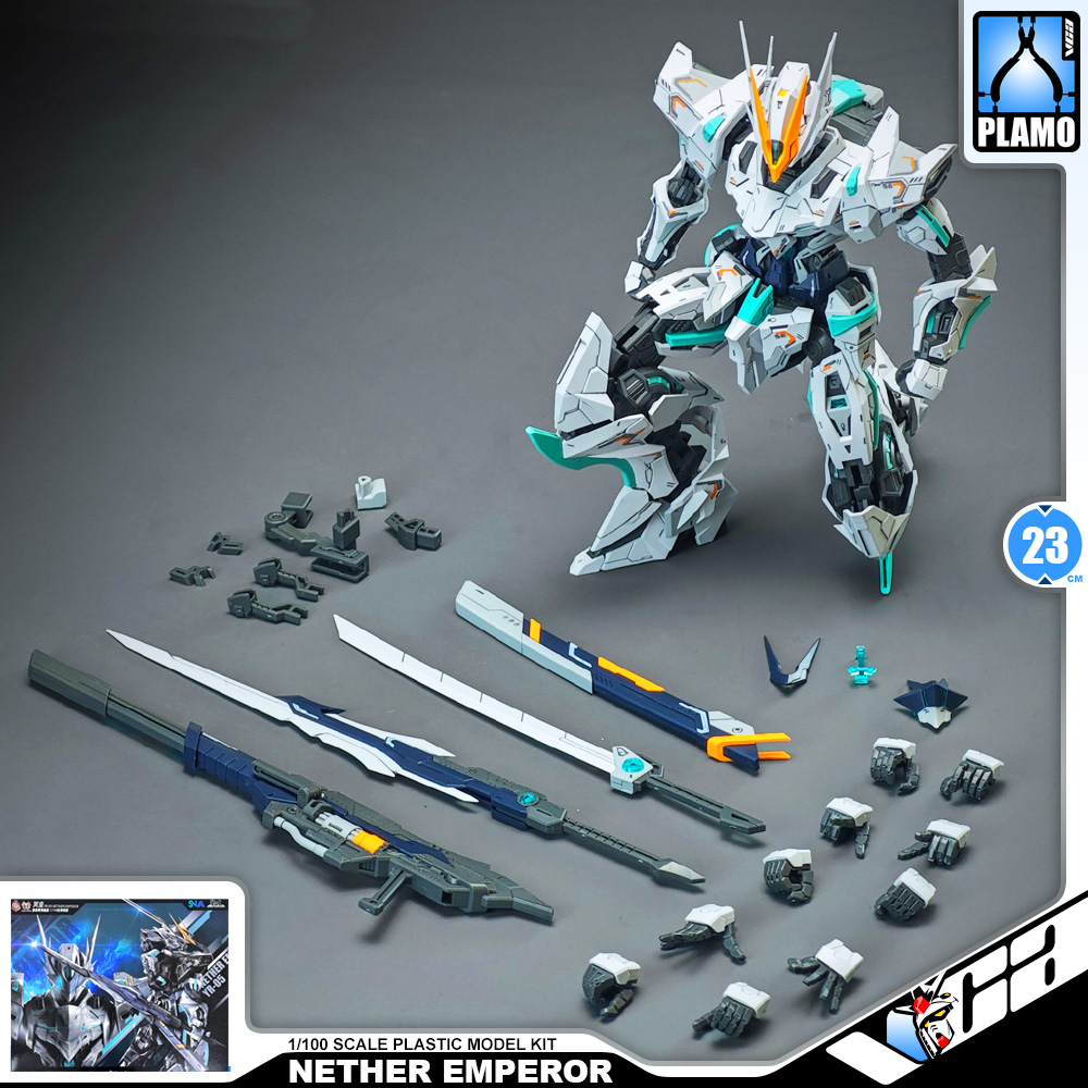 SNAA 1/100 Nether Emperor 冥皇 Master Grade MG Action Figure Mecha Plamo Kit VCA Gundam Thailand