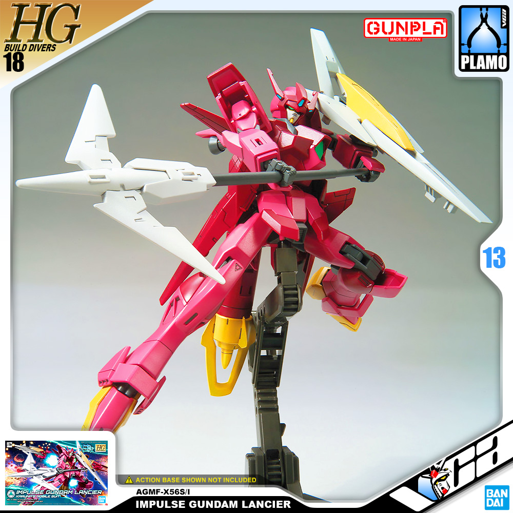 Bandai Gunpla High Grade Build Divers HG AGMF-X56S/I IMPULSE GUNDAM LANCIER