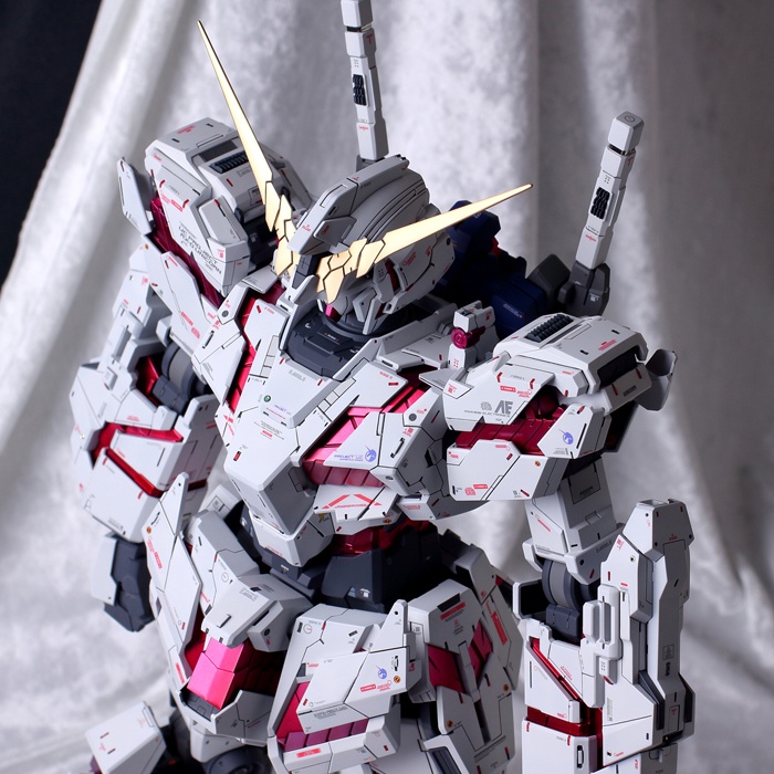 Painted Build : MEGASIZE 1/48 UNICORN GUNDAM by bambini313