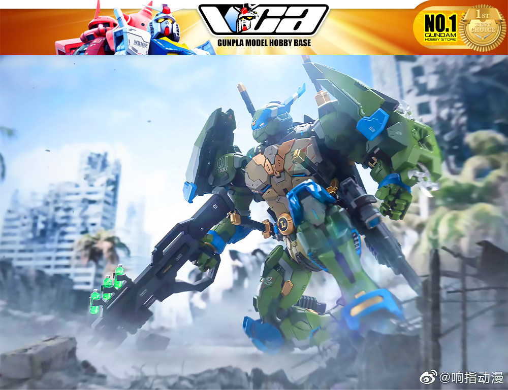 HEAT BOYS X SNAP DESIGN TMNT LEONARDO MECHA