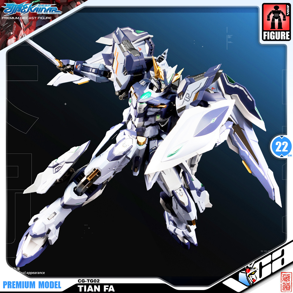BANDAI - gaisan Metal Build Zang Dao Tian Fa CD TG02 Model Figure