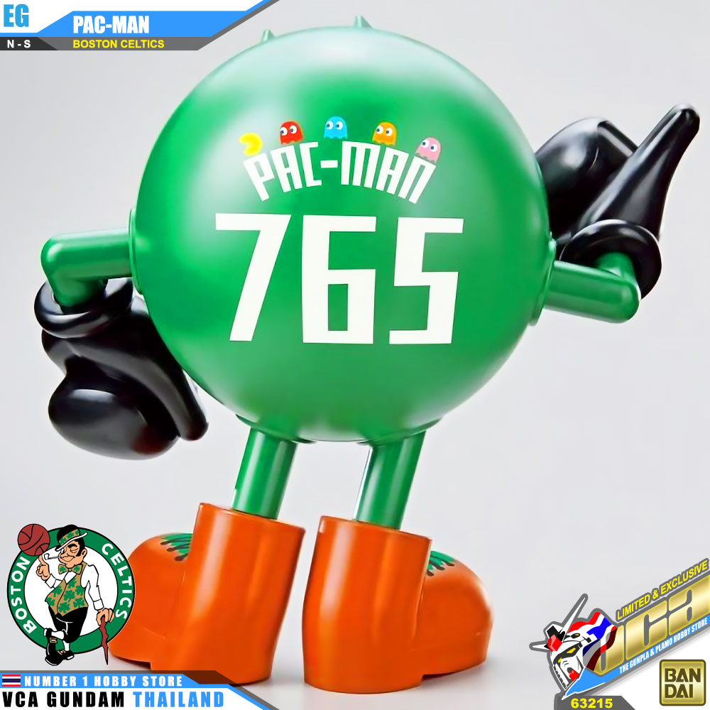 BANDAI ENTRY GRADE EG PAC-MAN PAC MAN BOSTON CELTICS NBA BASKETBALL TEAM โมเดล แพ็คแมน VCA GUNDAM