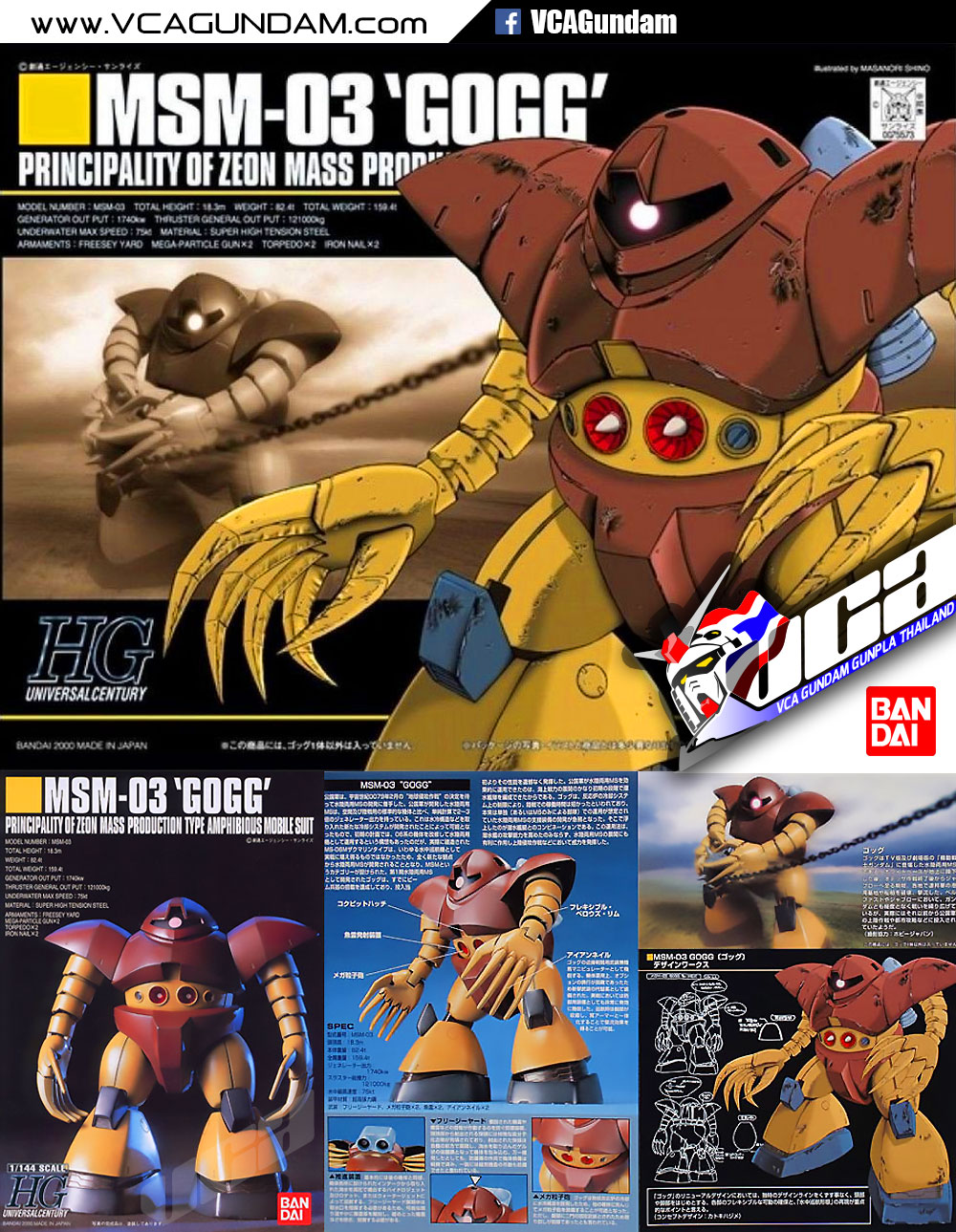 HG MSM-03 GOGG ก็อกก์