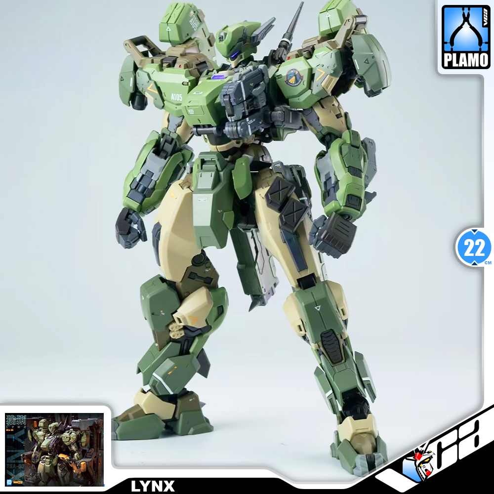 Min Jiang 铭匠传模型 1/100 Lynx 猞猁 Master Grade MG Plastic Model Action Figure Toy Kit VCA Gundam Thailand