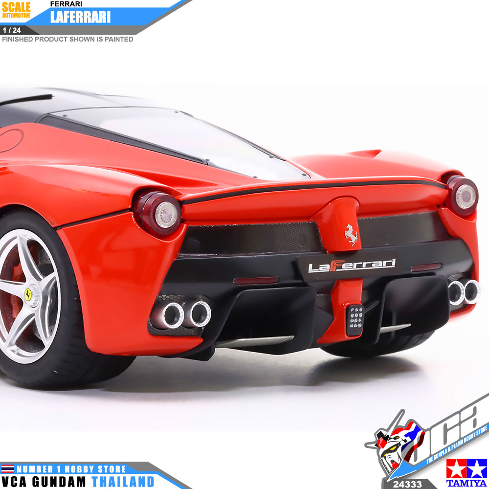 TAMIYA 24333 1/24 FERRARI LAFERRARI PLASTIC MODEL KIT TOY CAR โมเดลประกอบ รถยนต์ รถแข่ง เฟอร์รารี VCA GUNDAM
