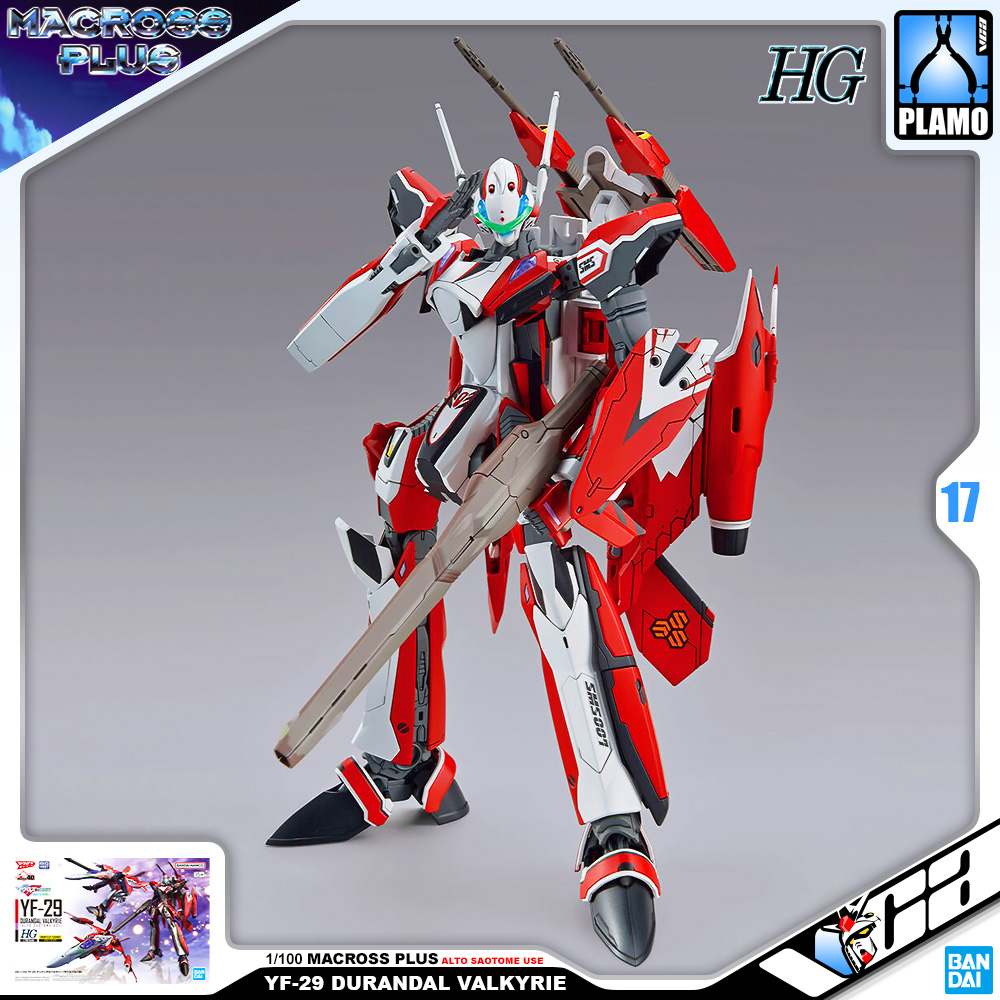 Bandai High Grade HG YF-29 DURANDAL VALKYRIE ALTO SAOTOME USE