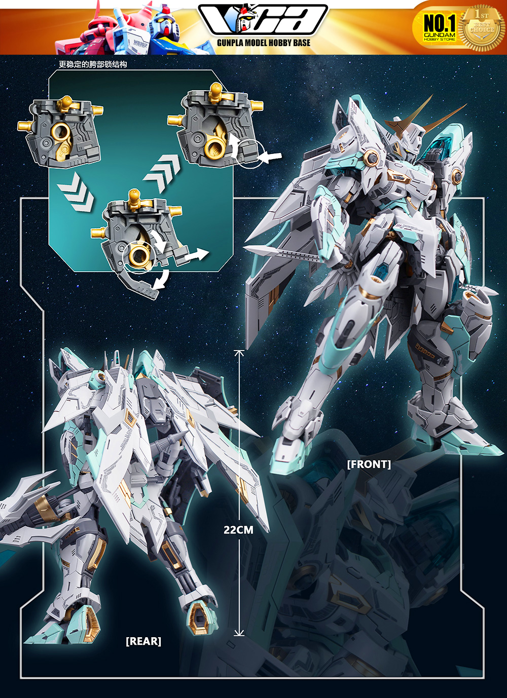 SNAA YR-04 1/100 Firelord Plastic Model Action Figure Toy Master Grade MG Kit VCA Gundam Mecha Bangkok Thailand