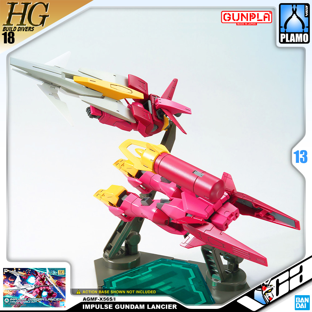 Bandai Gunpla High Grade Build Divers HG AGMF-X56S/I IMPULSE GUNDAM LANCIER