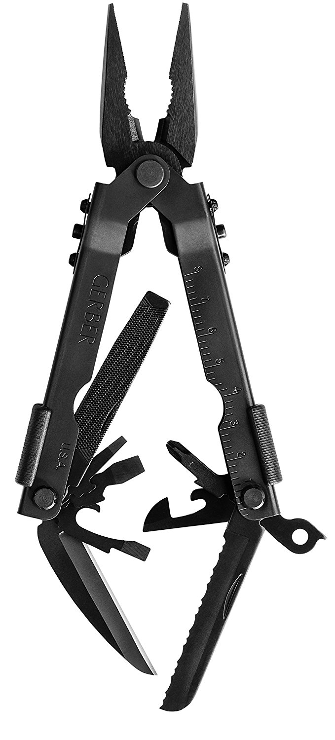 คีมGerber MP600 Multi-Plier, Needle Nose, Black [47550] แพคเสียหาย***