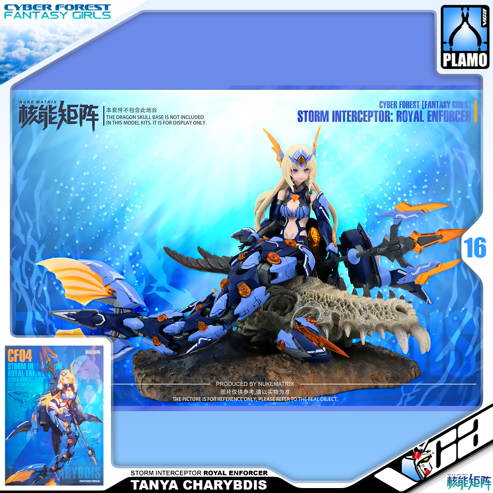 Nuke Matrix Cyber Forest Fantasy Girls STORM INTERCEPTOR ROYAL ENFORCER TANYA CHARYBDIS MERMAID