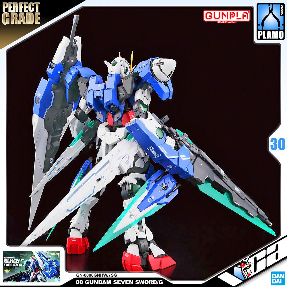 ⭐️ BANDAI GUNPLA PERFECT GRADE PG 1/60 00 GUNDAM SEVEN SSWORD/G ประกอบ หุ่นยนต์ โมเดล กันดั้ม กันพลา ของเล่น VCA GUNDAM