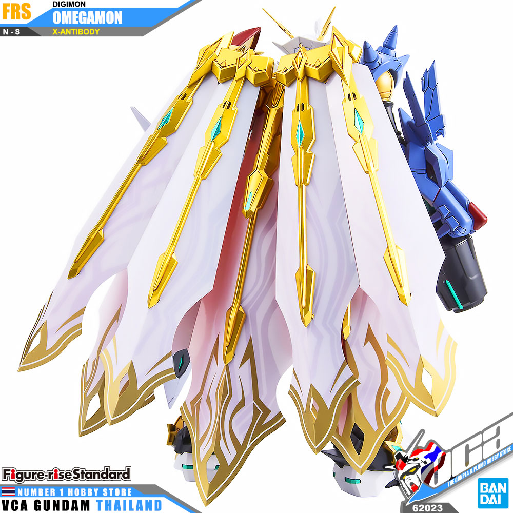 BANDAI FIGURE-RISE STANDARD OMEGAMON X-ANTIBODY X ANTIBODY XANTIBODY AMPLIFIED FIGURE RISE ดิจิมอน แอดเวนเจอร์ โมเดล VCA GUNDAM