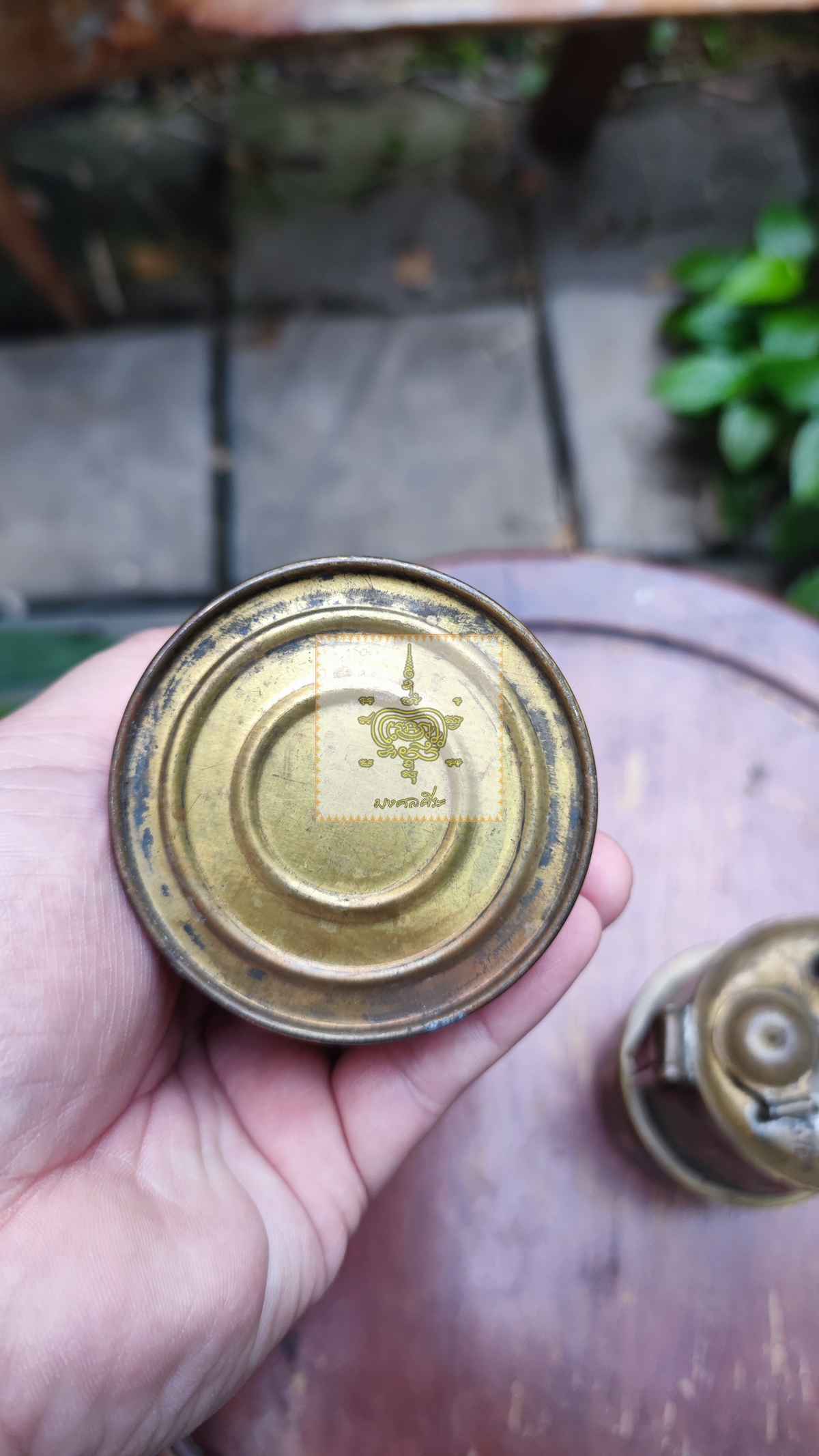 ตะเกียงแก๊ส ทองเหลือง