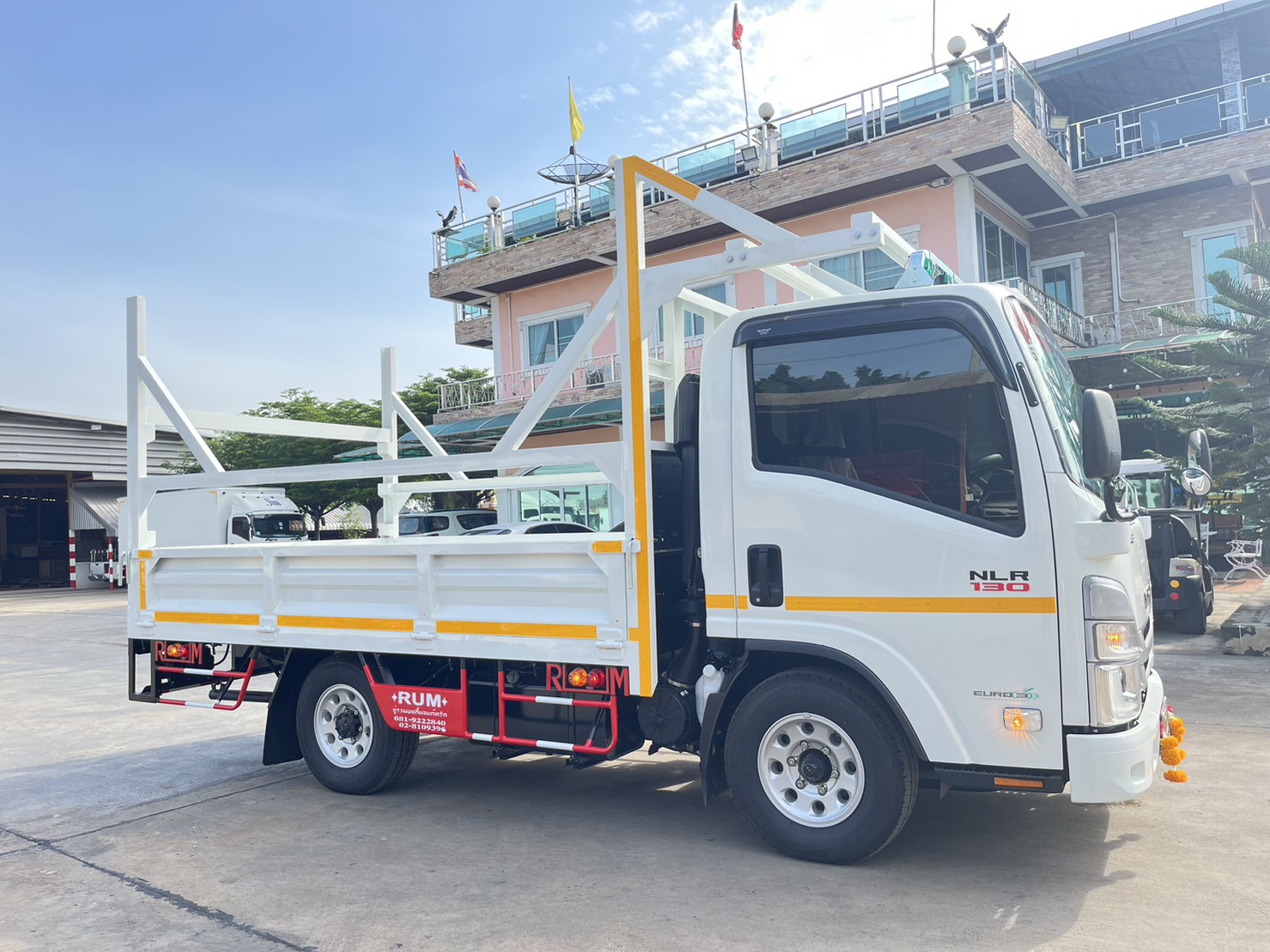 ISUZU NLR Euro 5 Max (ช่วงยาว 3 เมตร) หัวแชสซี (Chassis)