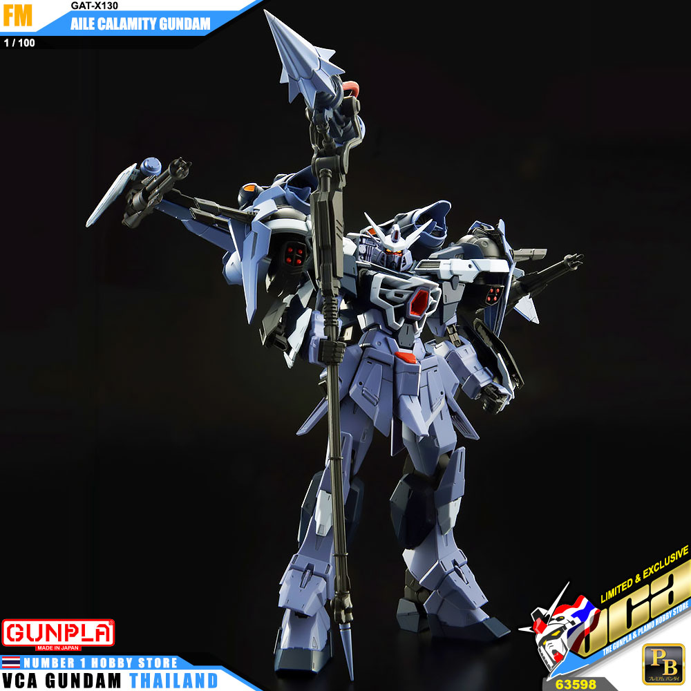 ⭐️ PREMIUM BANDAI PB GUNPLA FULL MECHANICS 1/100 GAT-X130 AILE CALAMITY GUNDAM ประกอบ หุ่นยนต์ โมเดล กันดั้ม กันพลา ของเล่น VCA GUNDAM