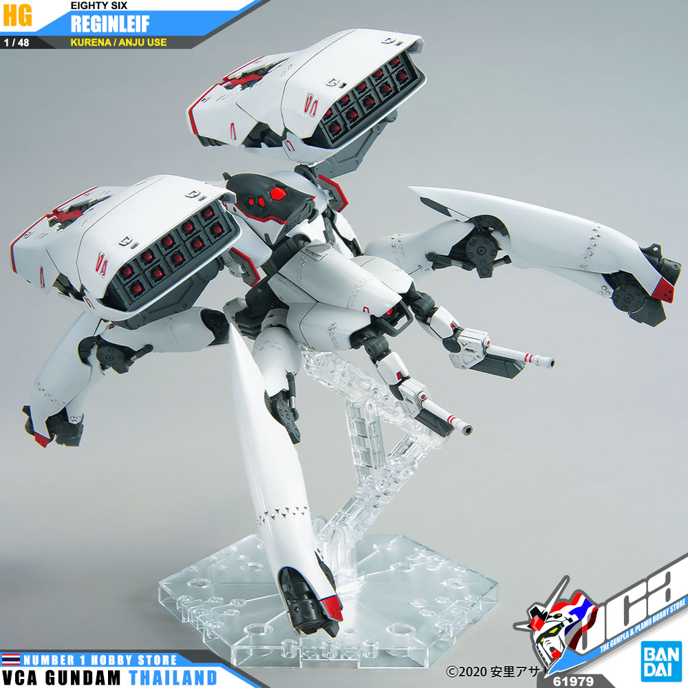BANDAI 86 EIGHTY SIX HIGH GRADE HG 1/48 REGINLEIF KURENA ANJU USE โมเดล เอทตี้ซิกซ์ VCA GUNDAM