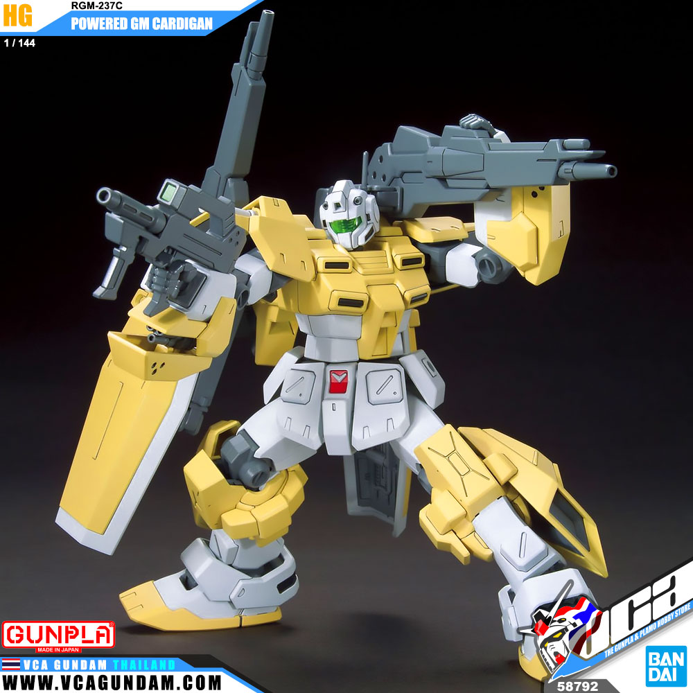 HG RGM-237C POWERED GM CARDIGAN พาวเวอร์ด จีเอ็ม คาร์ดิแกน