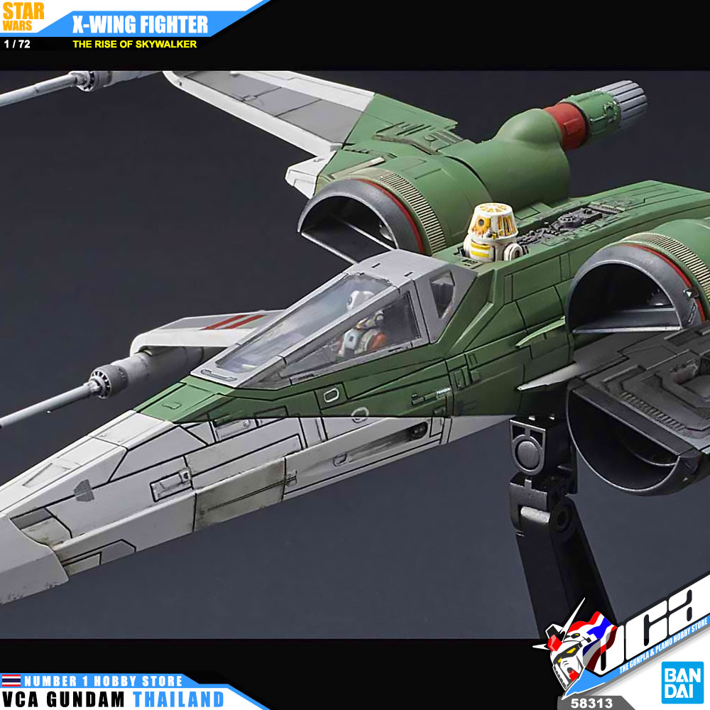 Bandai 1/72 X-WING FIGHTER STAR WARS : THE RISE OF SKYWALKER