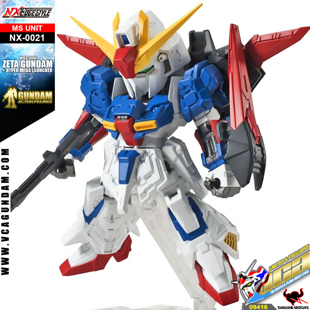NXEDGE STYLE ZETA GUNDAM + HYPER MEGA LAUNCHER