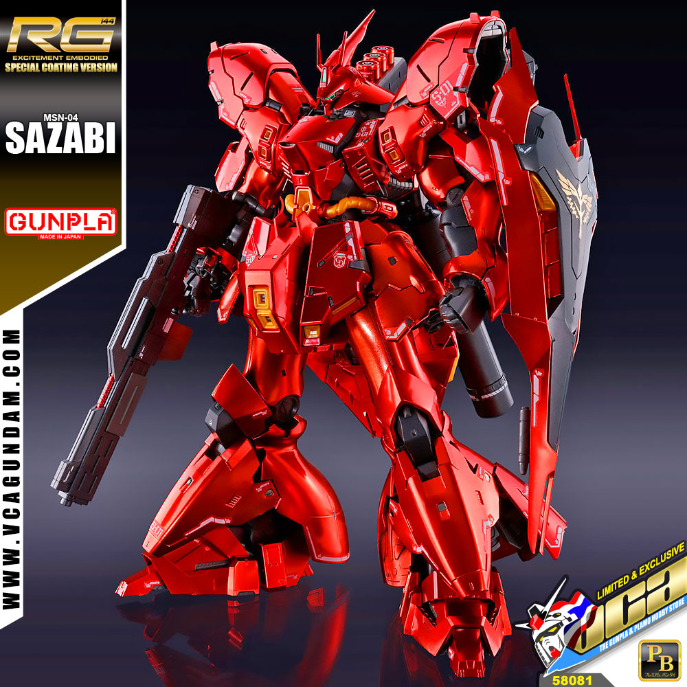 RG MSN-04 SAZABI (SPECIAL COATING VER)