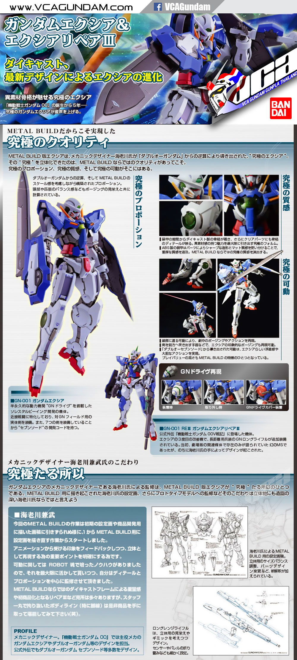 MB GUNDAM EXIA REPAIR 3 กันดั้ม เอ็กเซีย รีแพร์ 3