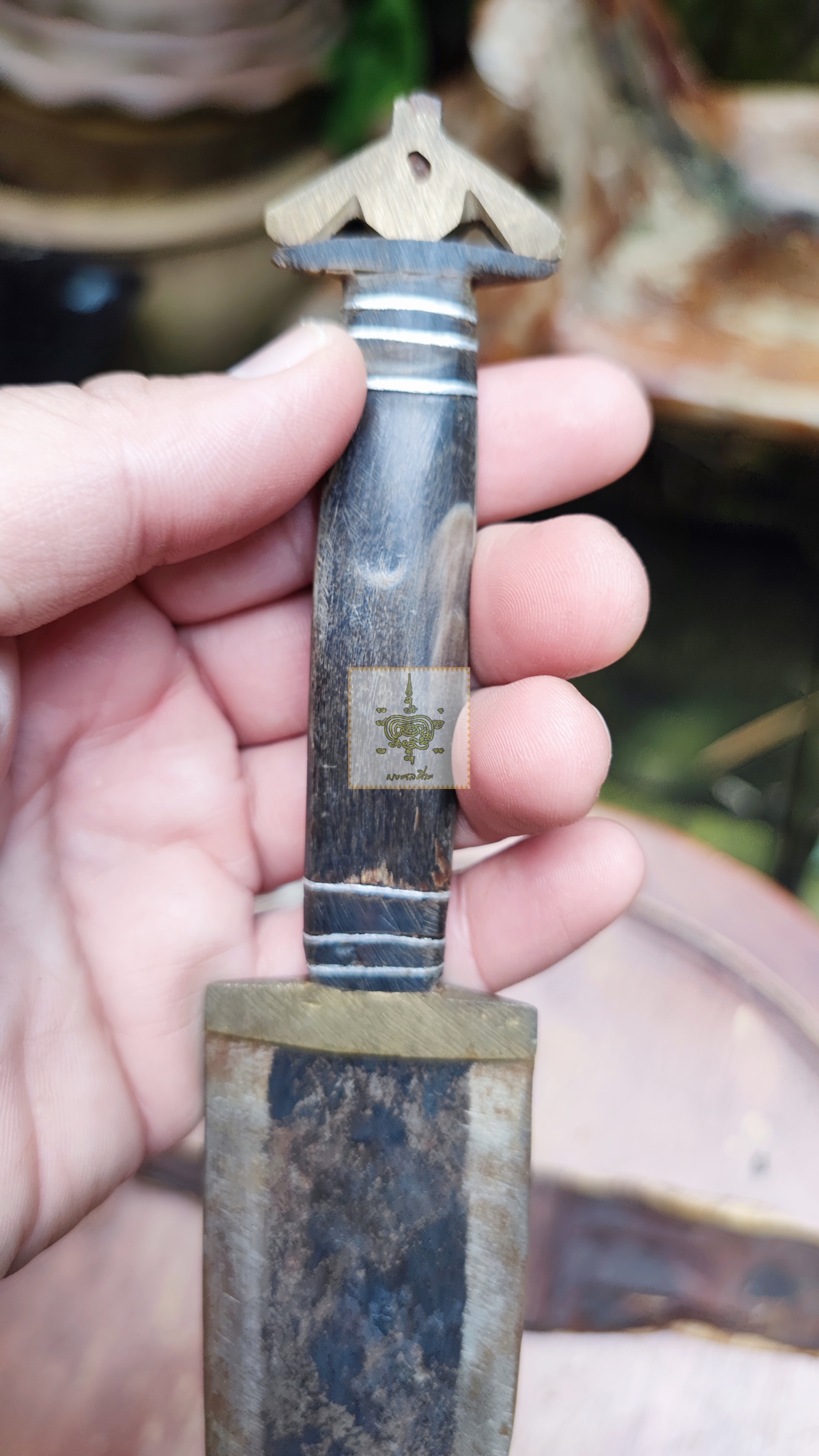 มีดพิธี งานอก