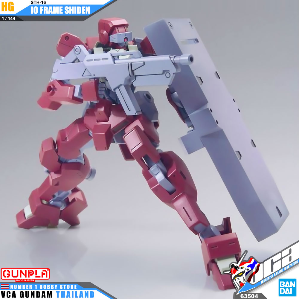 BANDAI GUNPLA HIGH GRADE HG 1/144 IO FRAME SHIDEN โมเดล กันดั้ม กันพลา VCA GUNDAM