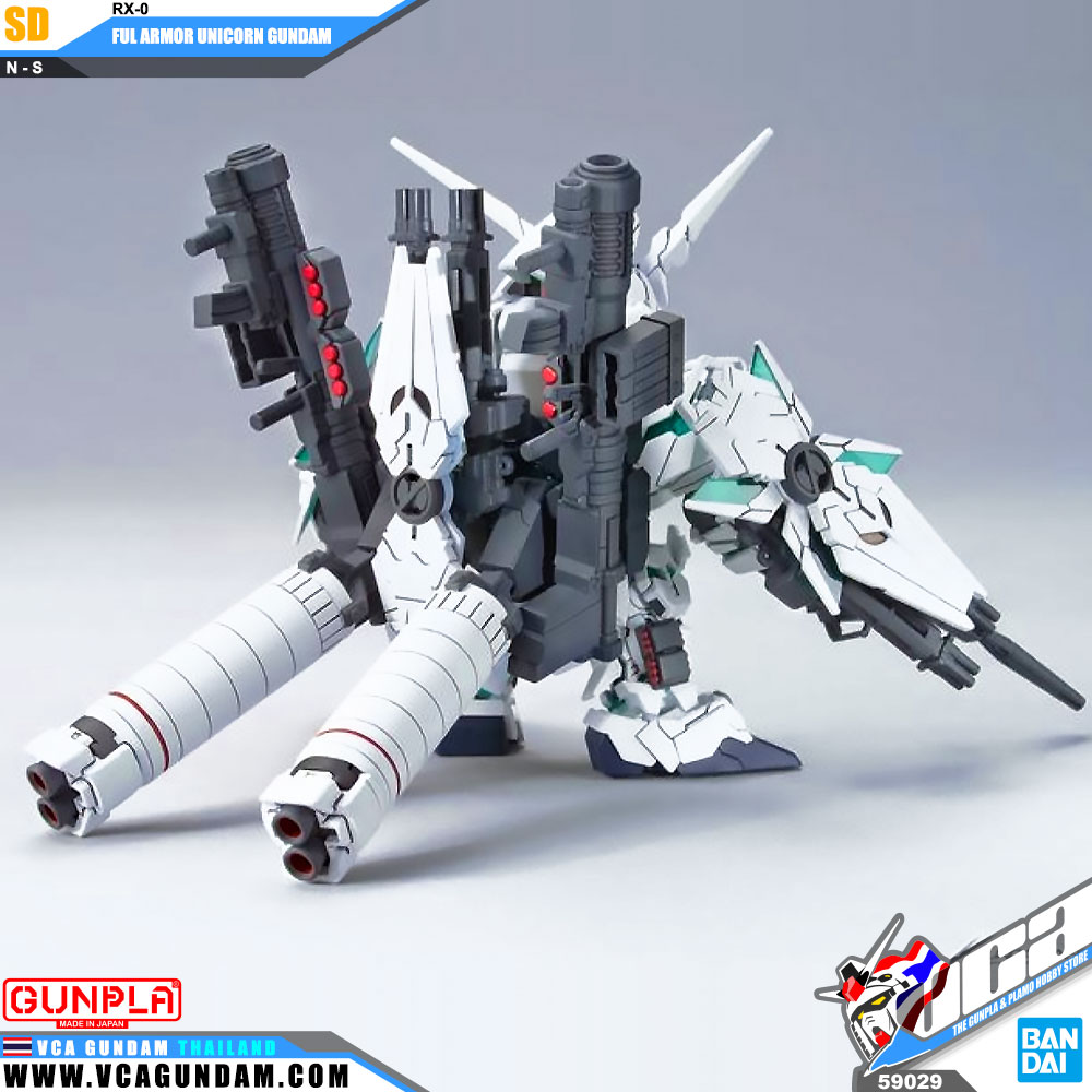 SD BB390 RX-0 FULL UNICORN GUNDAM ฟูล อาร์เมอร์ ยูนิคอร์น กันดั้ม