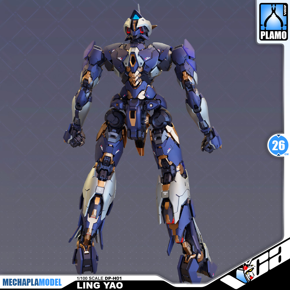 DP Escort Agency 龙纹镖局 Ling Yao 令曜 Master Grade MG Plastic Model Action Figure Toy Kit VCA Gundam Thailand