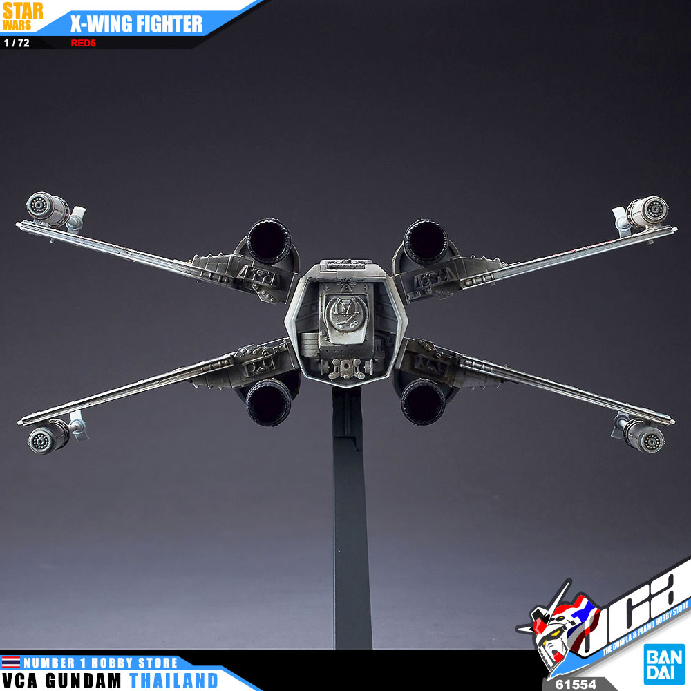 BANDAI STAR WARS 1/72 X-WING XWING STARFIGHTER RED5 สตาร์ วอร์ พลาสติก โมเดล VCA GUNDAM