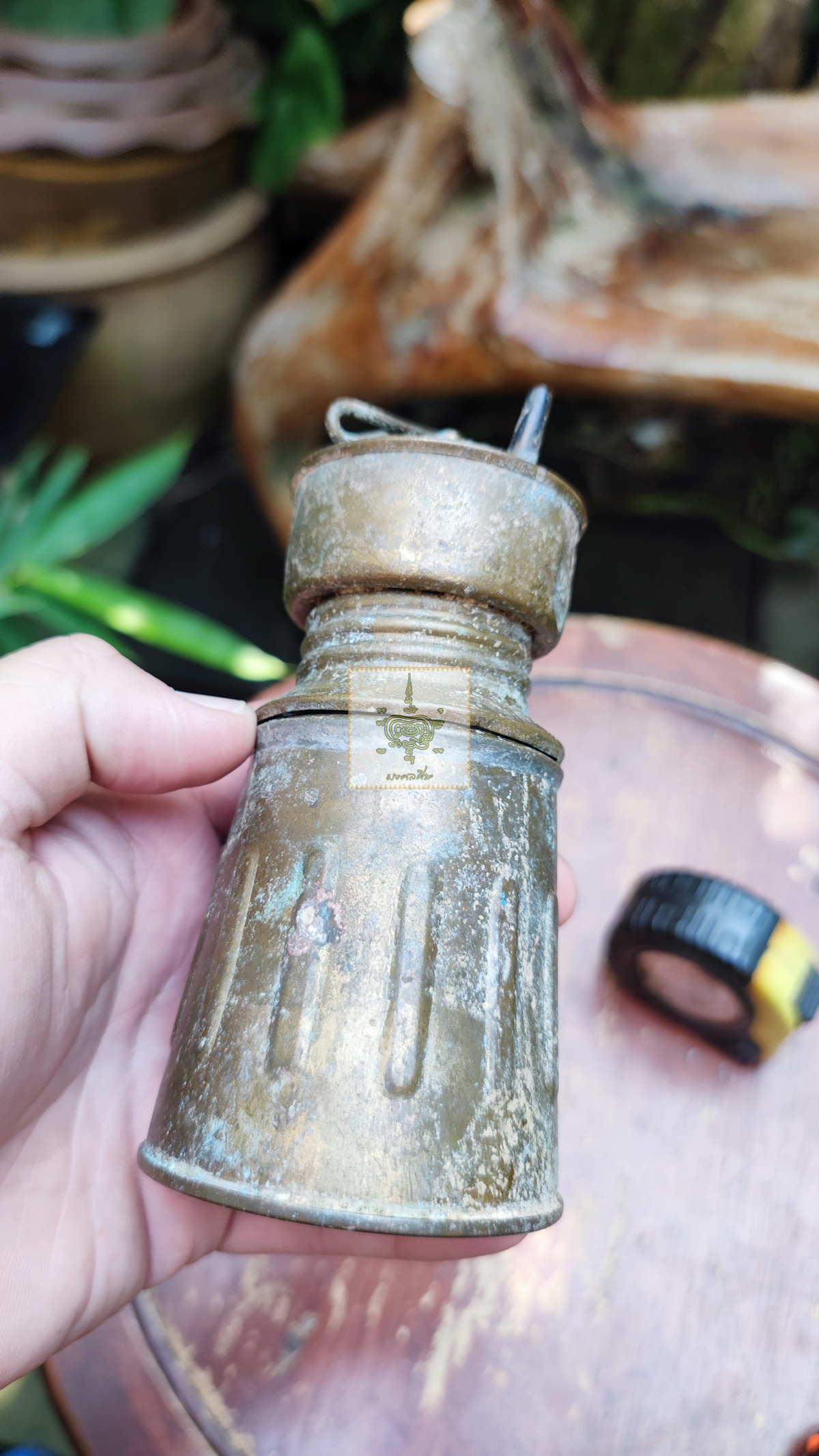 ตะเกียงแก๊ส ทองเหลือง 1