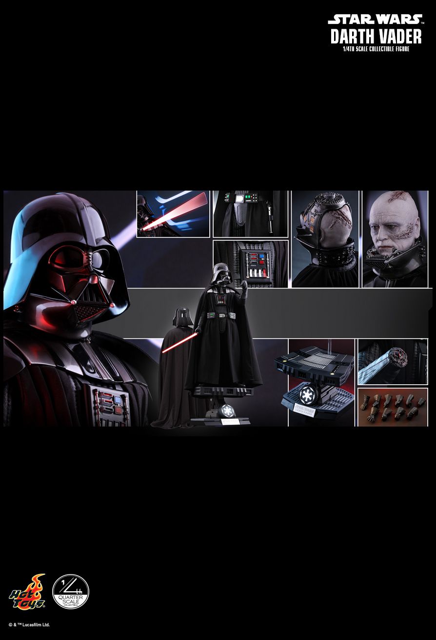 HOT TOYS 1/4 DARTH VADER ดาร์ธ เวดอร์ HOT TOYS 1/4 DARTH VADER ดาร์ธ เวดอร์