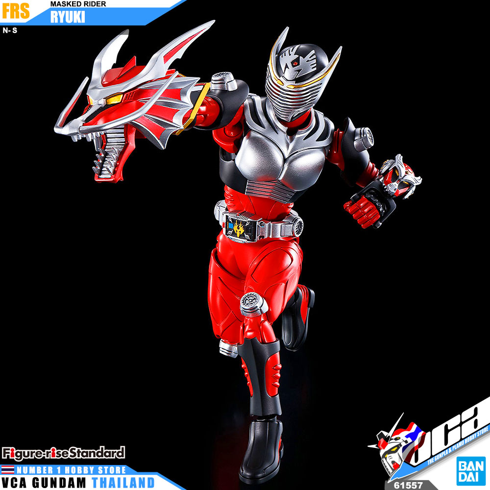 BANDAI FIGURE-RISE STANDARD MASKED RIDER RYUKI FIGURE RISE มาสค์ไรเดอร์บิลด์ พลาสติก โมเดล VCA GUNDAM