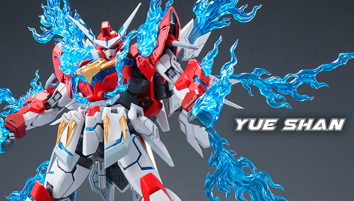 Hemoxian 和模线 Naraka Bladepoint Yue Shan 岳山应龙号 Master Grade MG Model Action Figure Kit VCA Gundam Bangkok Thailand