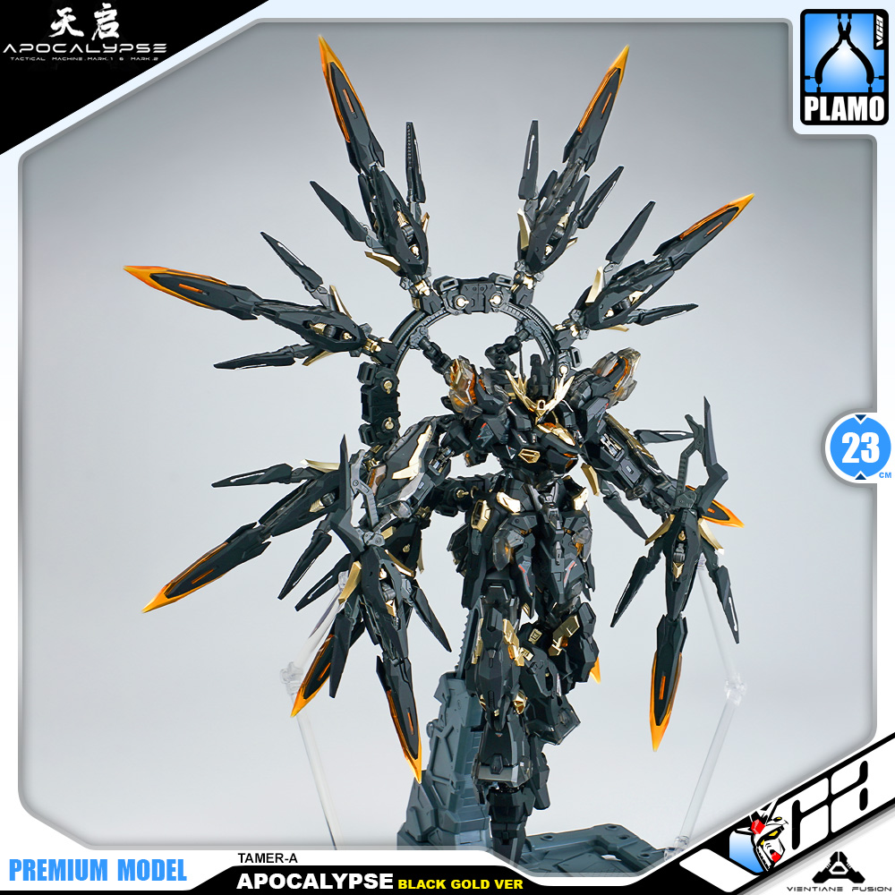 Vientiane Fusion 万象聚变 Apocalypse 天启 Black Gold Ver Metal Build Structure Model Action Figure Kit VCA Gundam Thailand