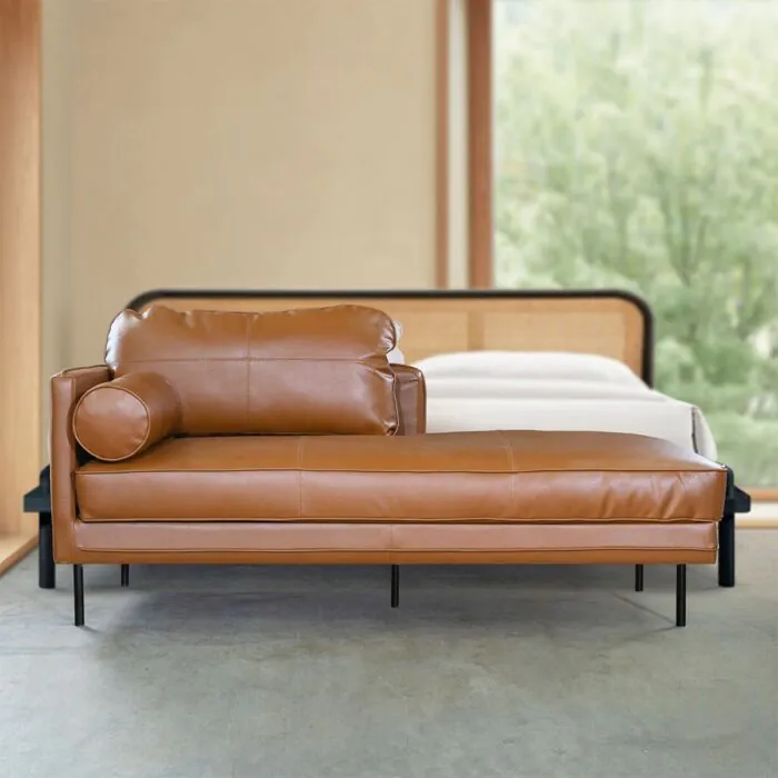 โซฟา รุ่น CUSHIE หนังสังเคราะห์น้ำตาล