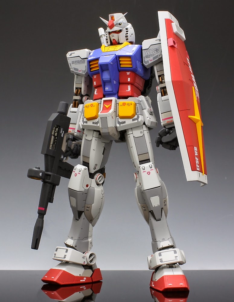 Painted Build : MG RX-78-2 GUNDAM VER 3.0 by MM_Studio
