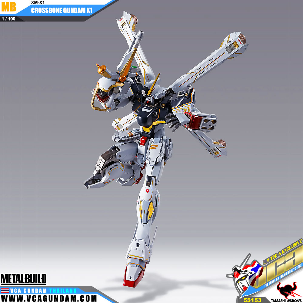 Metal Build CROSSBONE GUNDAM X1 ครอส โบน กันดั้ม X1