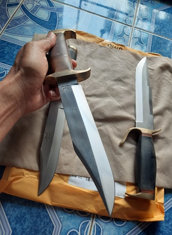 มีดเก่าเก็บ เหล็ก 440c (ได้ 3 เล่ม)